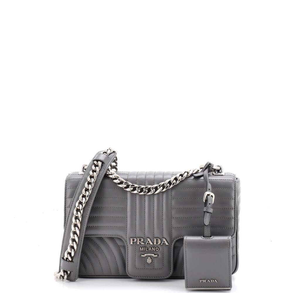 Prada Chain Flap Shoulder Bag Diagramme #331077P16B